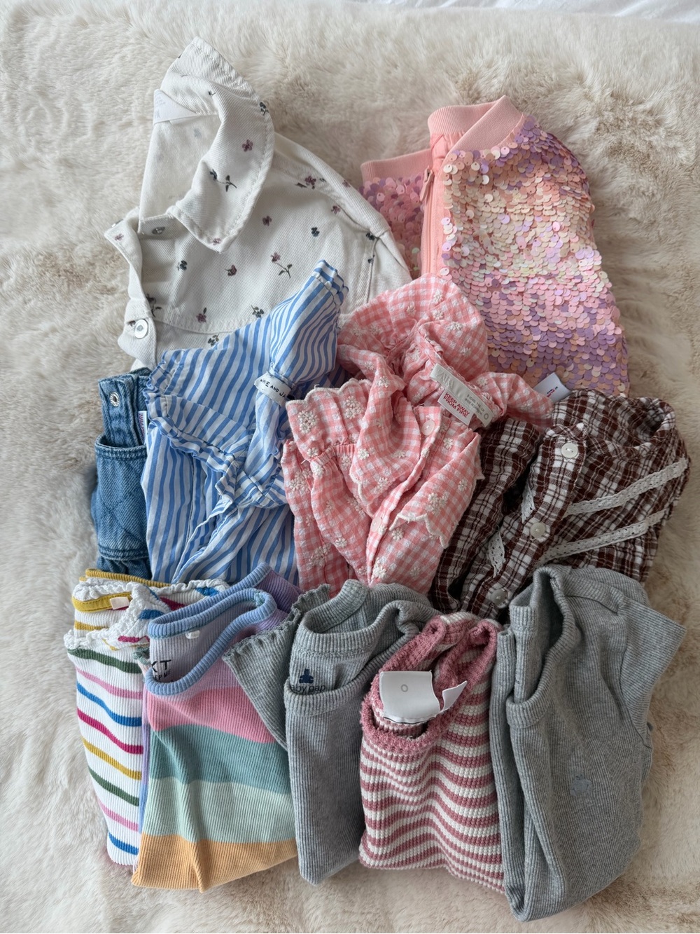 Toddler Girl Tops and Jacket Bundle